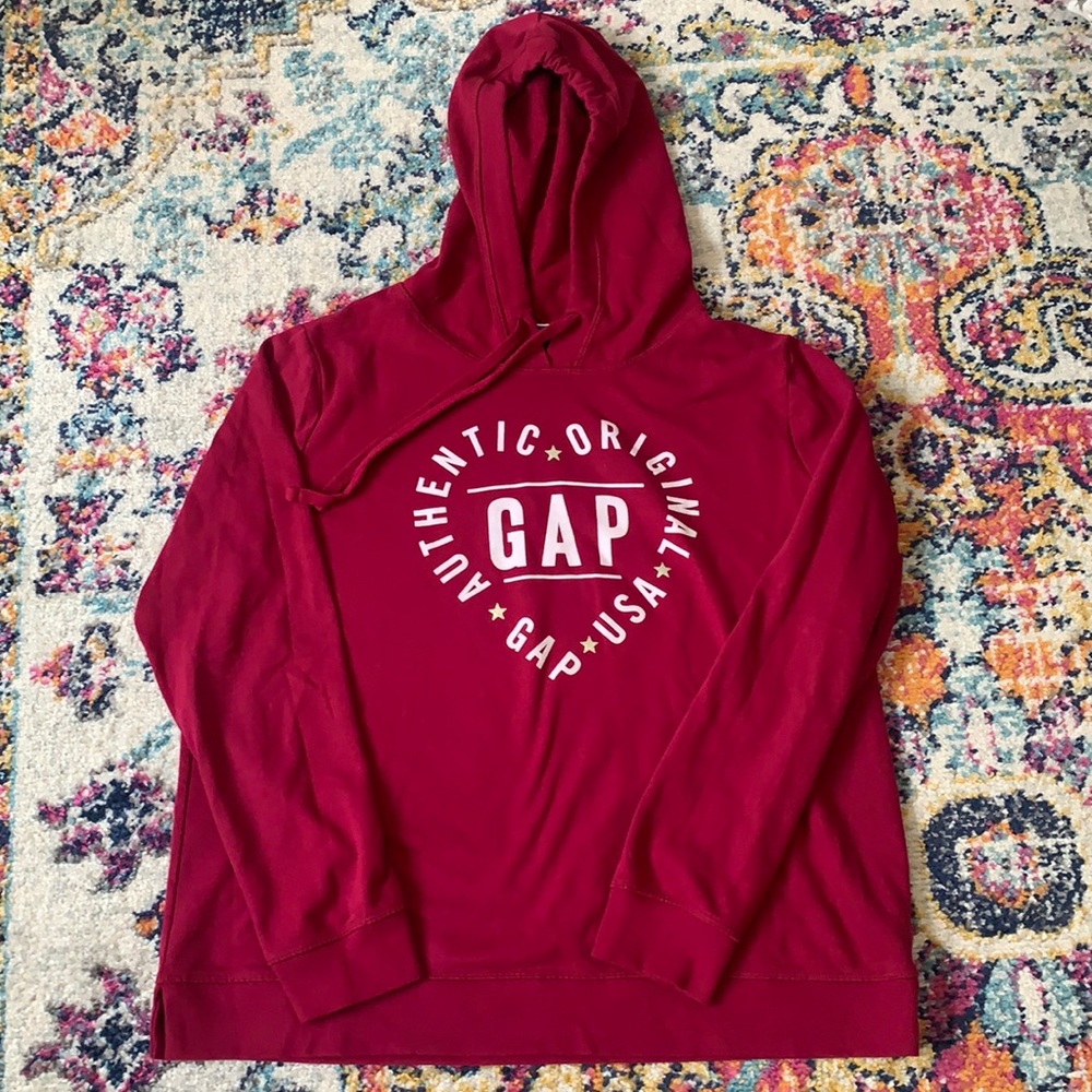 Gap lightweight hoodie, L